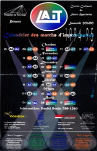 Affiche saison 94-95